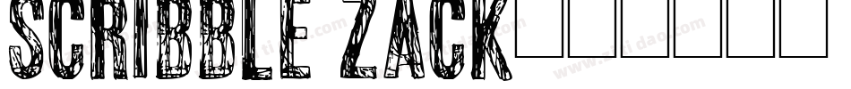 Scribble Zack字体转换